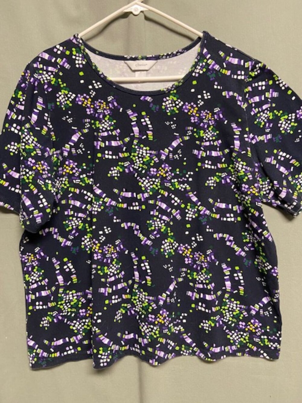 Christopher & Banks 1X Multi Colored short sleeve top